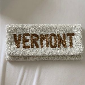 Amazing beaded clutch